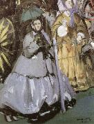 Edouard Manet, At Longchamp Racecourse